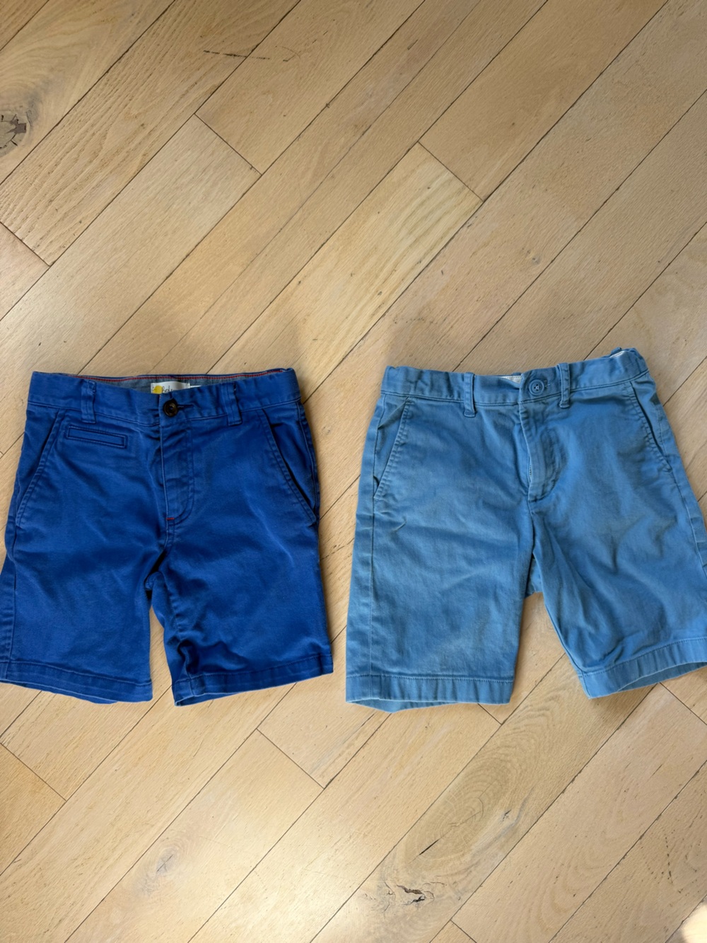 Mini Boden Boys' Shorts in Royal Blue & Light Blue